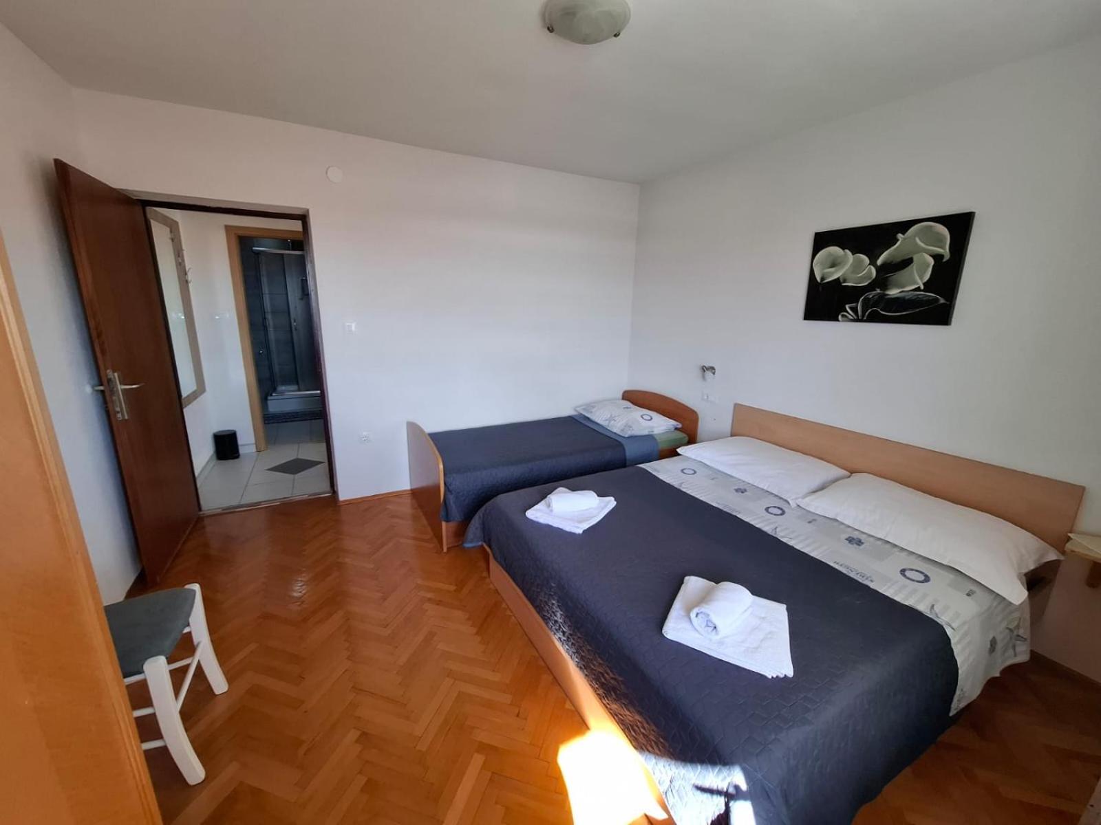 Apartmani Luka Baška Voda Exterior foto